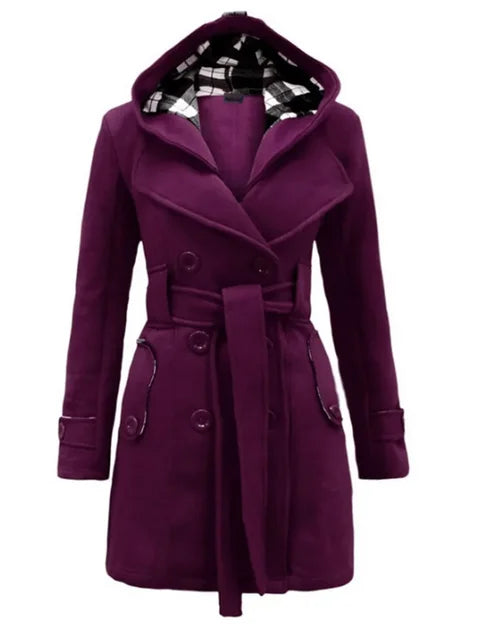 Chic Élégance: Trench-coat Premium pour Elle