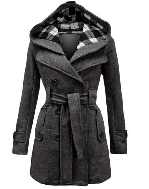 Chic Élégance: Trench-coat Premium pour Elle