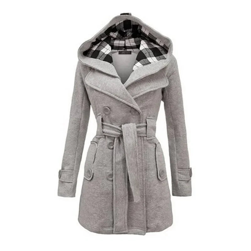 Chic Élégance: Trench-coat Premium pour Elle