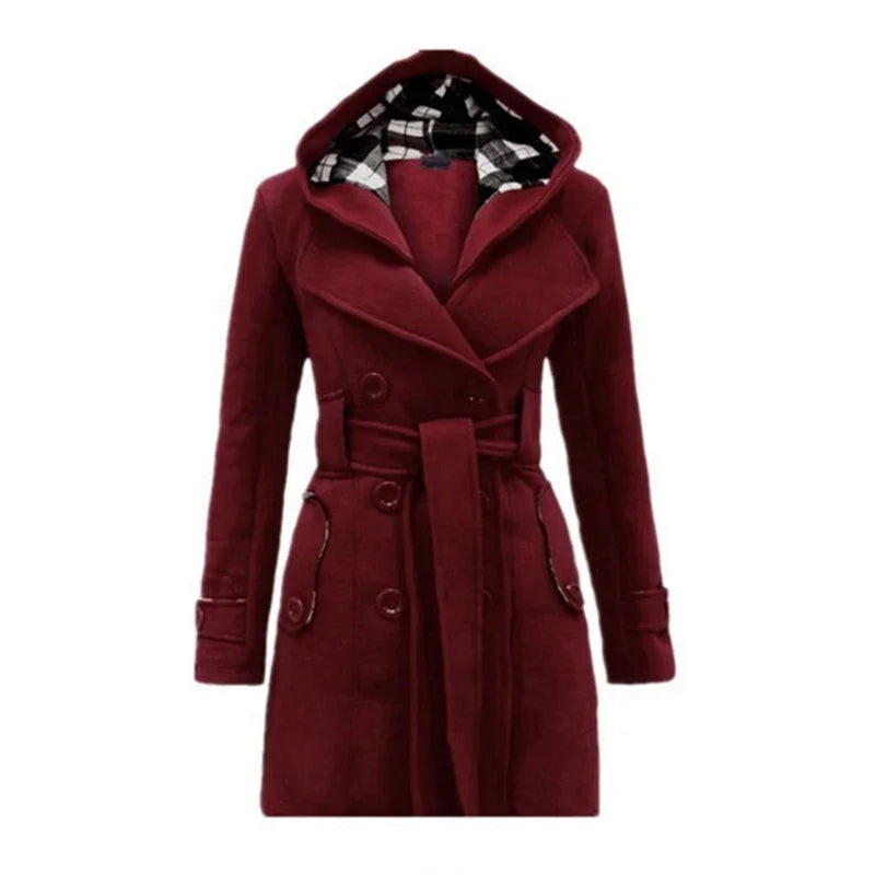 Chic Élégance: Trench-coat Premium pour Elle